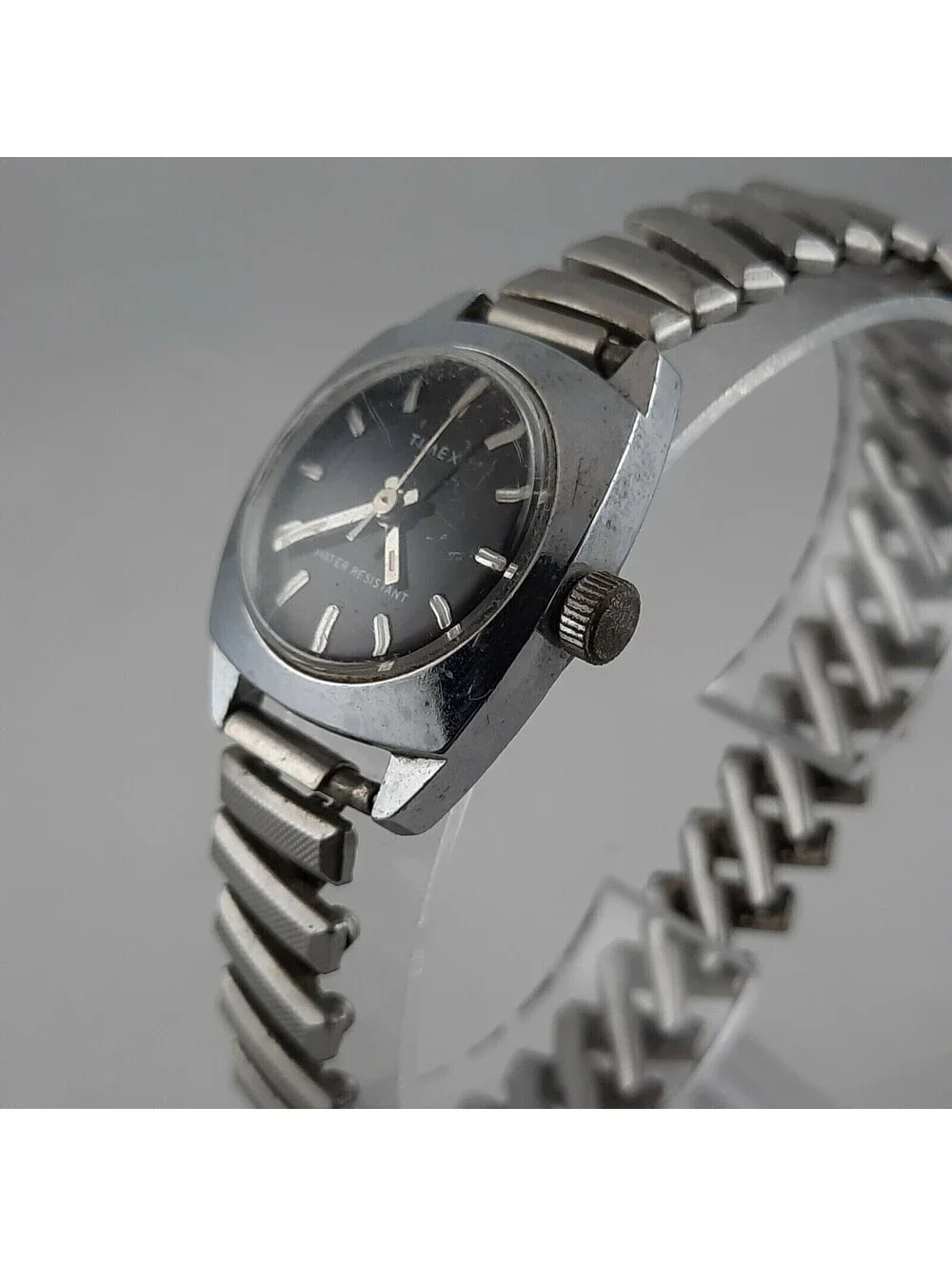 Vintage Timex Mechanical Watch Women Water Resistant For Parts Or Repair